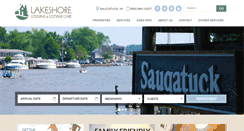 Desktop Screenshot of lakeshorelodging.com